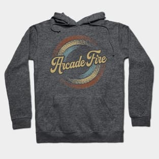 Arcade Fire Circular Fade Hoodie